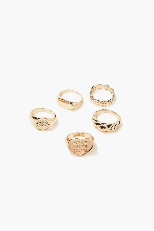 Upcycled Cocktail Ring Set