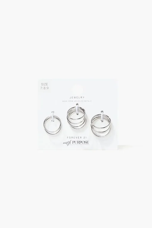 Upcycled Ring Set