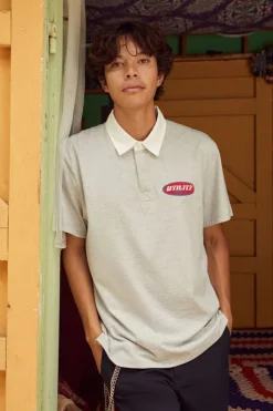 Utility Department Patch Polo Shirt