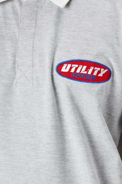 Utility Department Patch Polo Shirt