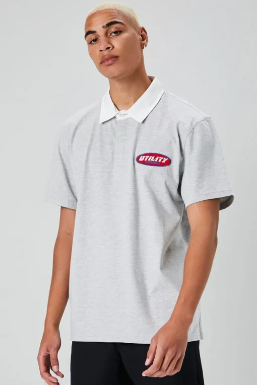 Utility Department Patch Polo Shirt