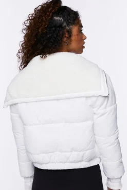 Varsity-Letter Puffer Jacket