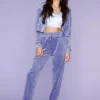 Velour Drawstring Joggers