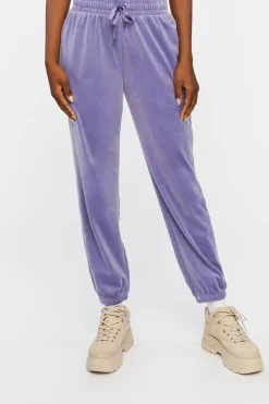 Velour Drawstring Joggers