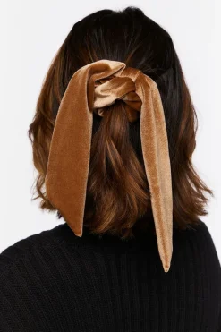 Velvet Bow Scrunchie