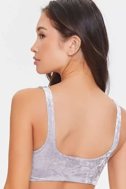 Velvet Eyelash Lace Bralette