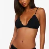 Velvet Lace-Trim Panties