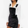 Velvet Overall Mini Dress