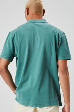 Vented-Hem Polo Shirt