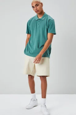 Vented-Hem Polo Shirt