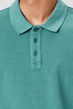Vented-Hem Polo Shirt