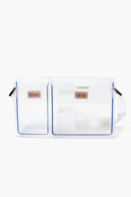 Vinyl Twist-Lock Shoulder Bag