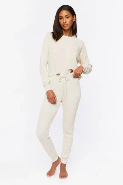 Waffle Knit Lounge Joggers
