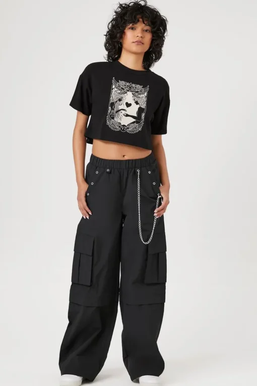 Wallet Chain Cargo Pants