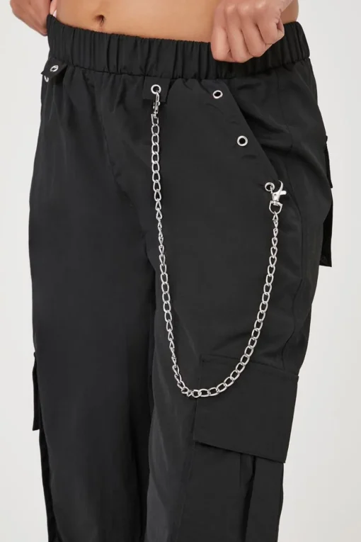Wallet Chain Cargo Pants