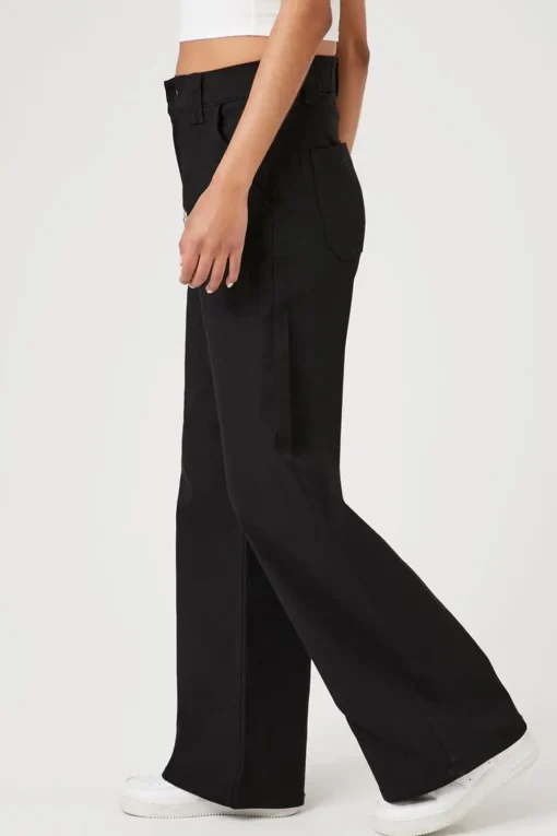 Wallet Chain High-Rise Pants