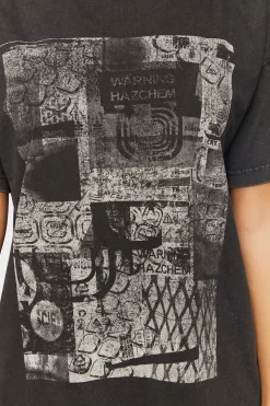 Warning Hazchem Graphic Tee