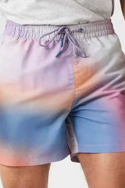 Watercolor Swim Trunks