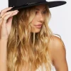 Wide-Brim Fedora Hat