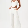 Wide-Leg Cargo Pants