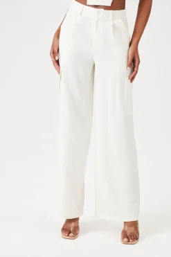 Wide-Leg Cargo Pants