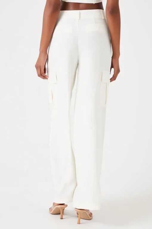Wide-Leg Cargo Pants
