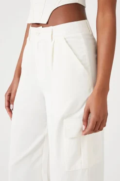 Wide-Leg Cargo Pants