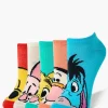 Winnie The Pooh Ankle Socks - 5 Pack