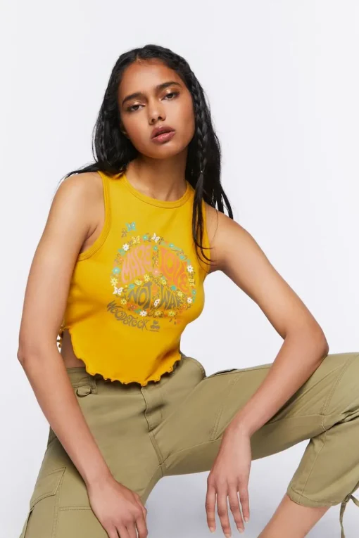Woodstock Graphic Tank Top