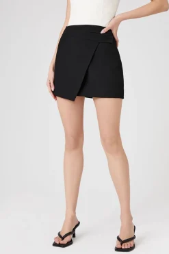 Wraparound Mini Skirt