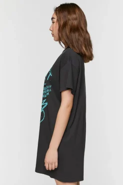 Ziggy Stardust Graphic T-Shirt Dress