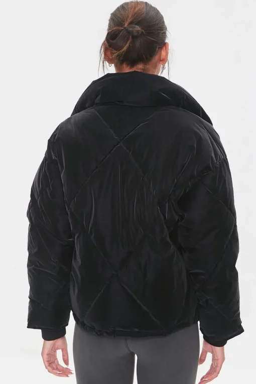Zip-Up Puffer Jacket