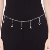 Zodiac Charm Chain Hip Belt